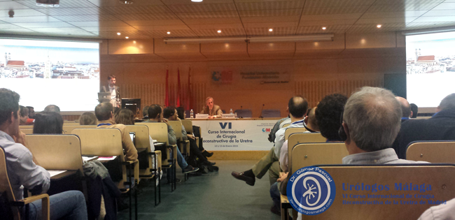 Una de las ponencias en el VI Curso Internacional de Cirugía Reconstructiva de la Uretra en Madrid