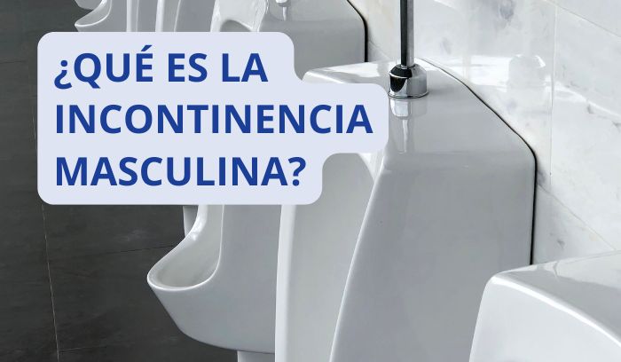Serie de mijitorios y un título que pregunta ¿Qué es la incontinencia urinaria?